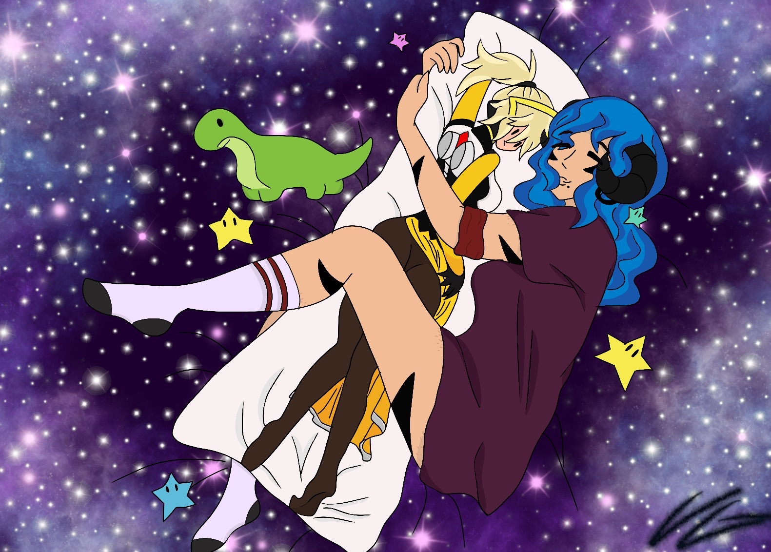 Body pillow artwork