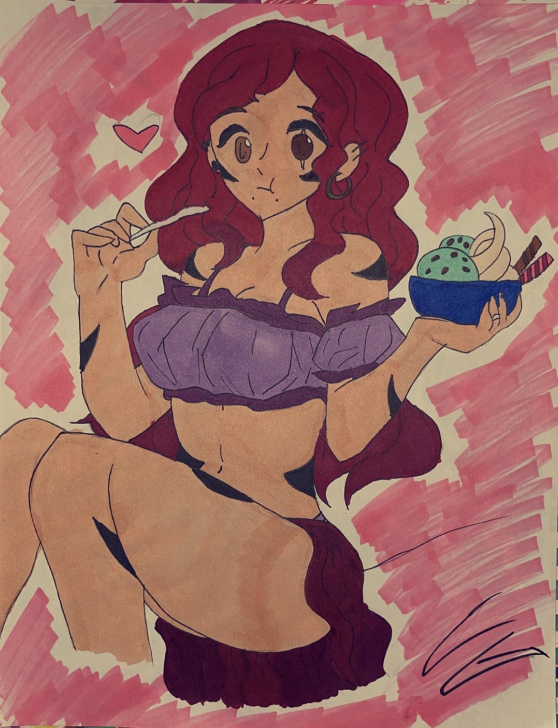 Ice cream artwork