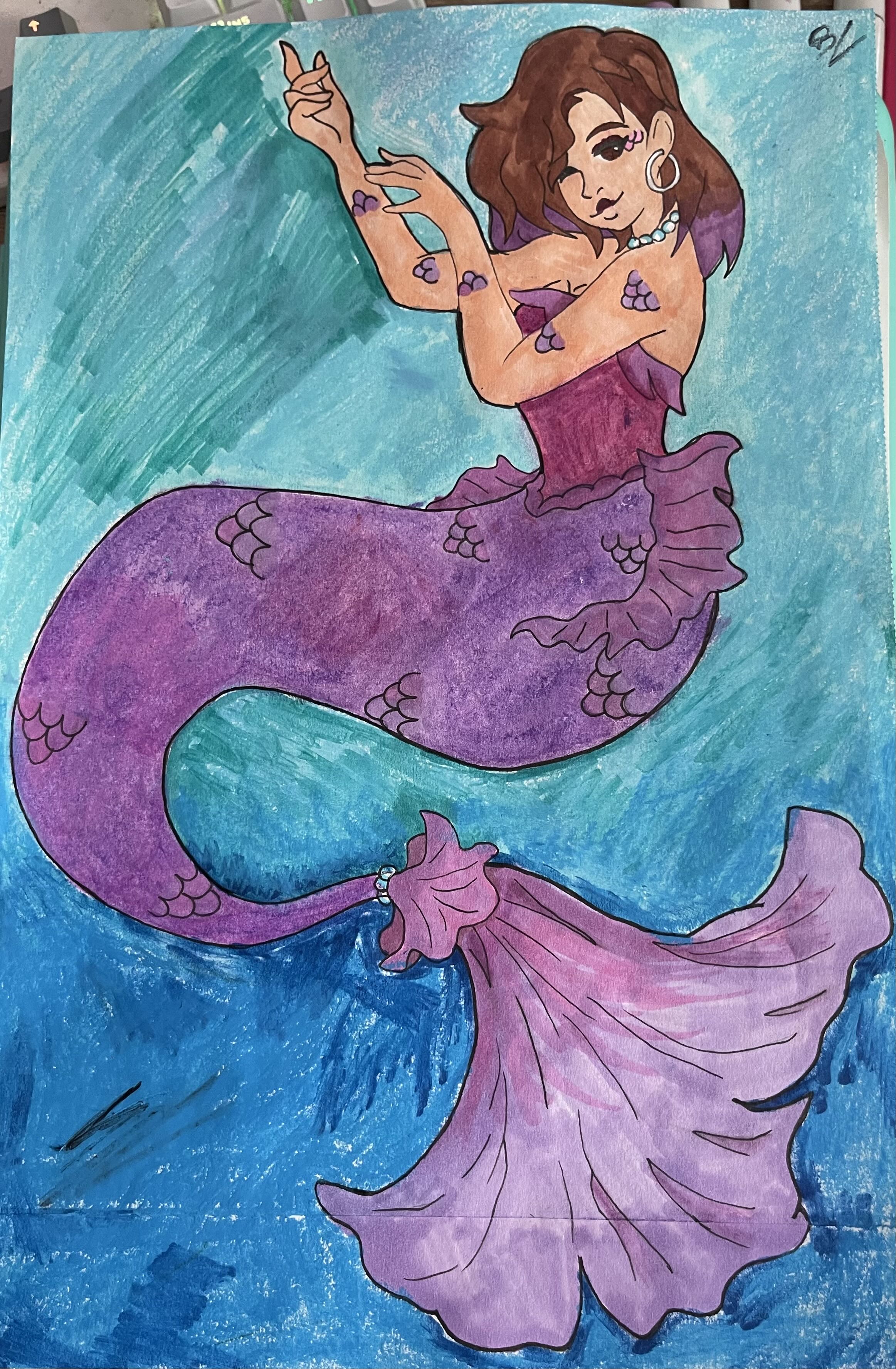 Mermaid artwork