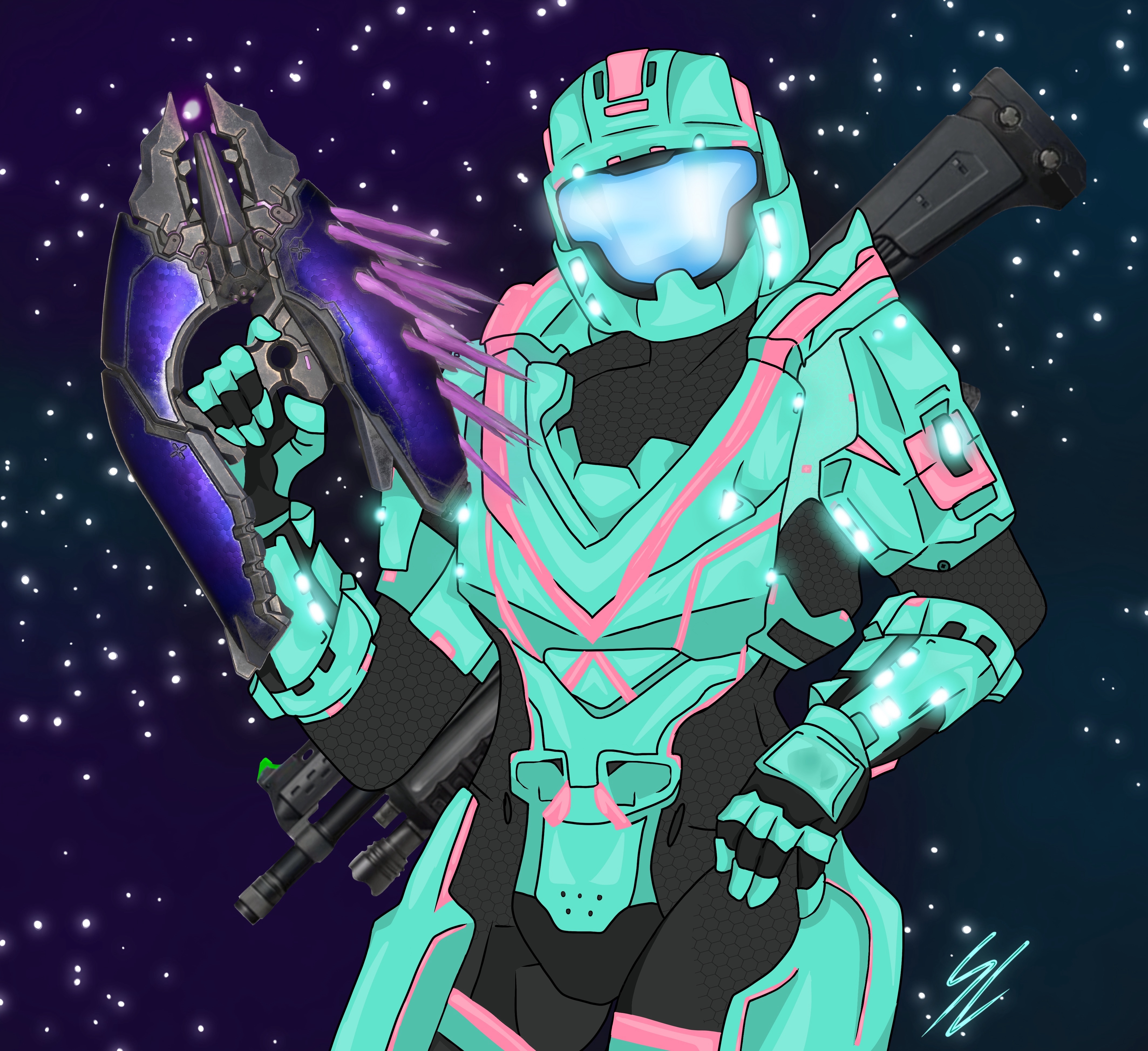 Tech artwork
